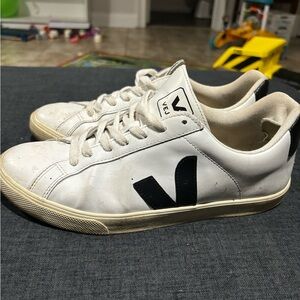 Veja Esplar Black and White Sneakers